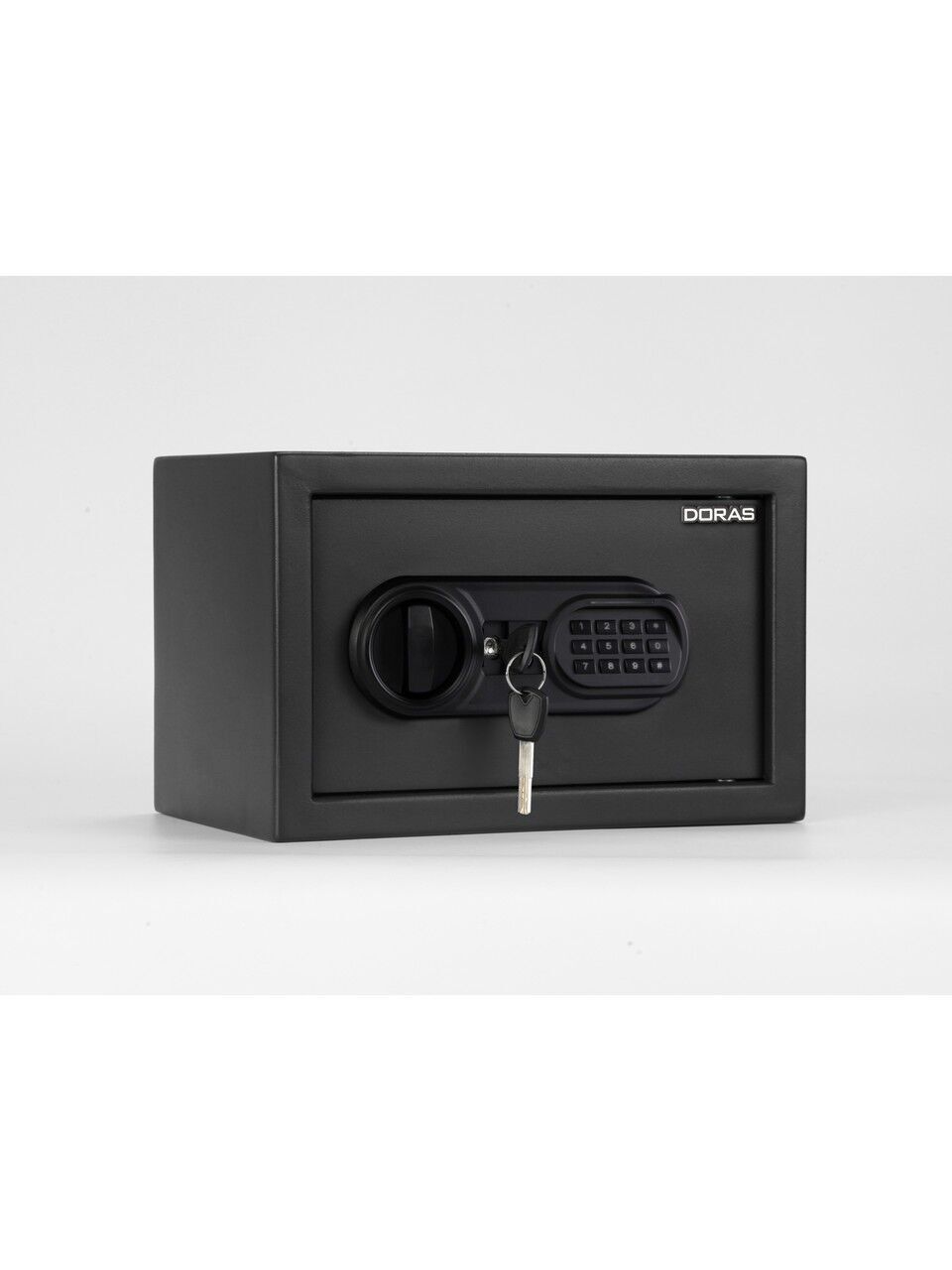 Doras Elektronik Şifreli ve Anahtarlı Çelik Kasa Ev ve Otel Tipi
