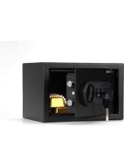 Doras Elektronik Şifreli ve Anahtarlı Çelik Kasa Ev ve Otel Tipi