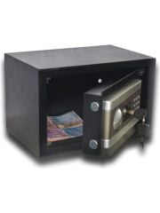 Yuma YM-801-S Elektronik Şifreli ve Anahtarlı Çelik Kasa