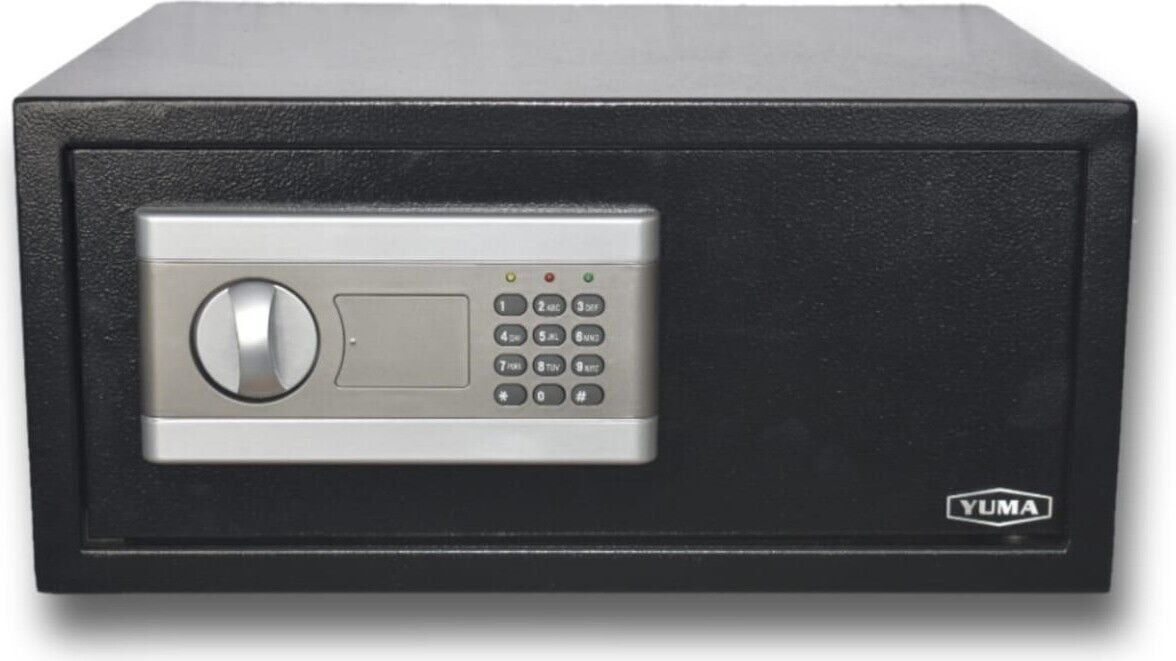 Yuma YM-801-L Elektronik Şifreli ve Anahtarlı Çelik Kasa