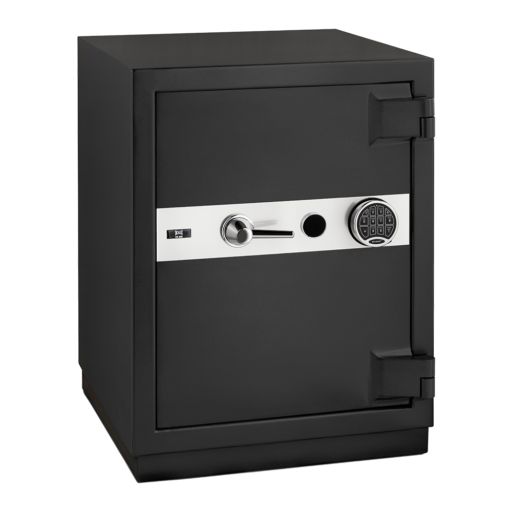 KALE KK800 Elektronik Şifreli ve Anahtarlı Betonlu Çelik Para Kasası