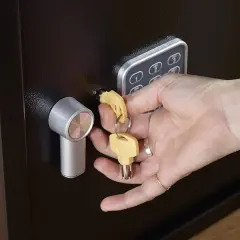 Yale YEC/200/DB2 Elektronik Şifreli ve Anahtarlı Alarmlı Çelik Kasa