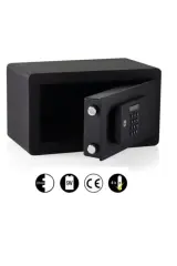 Yale YSEB/250/EB1 Elektronik Şifreli Ve Anahtarlı Ev ve Ofis Tipi Çelik Kasa Güvenlik Sertifikalı