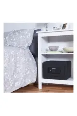 Yale YSEB/250/EB1 Elektronik Şifreli Ve Anahtarlı Ev ve Ofis Tipi Çelik Kasa Güvenlik Sertifikalı