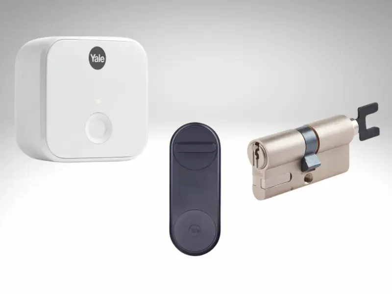 Yale Linus Akılı Kilit Seti, Kilit, Wifi Köprüsü ve Silindir