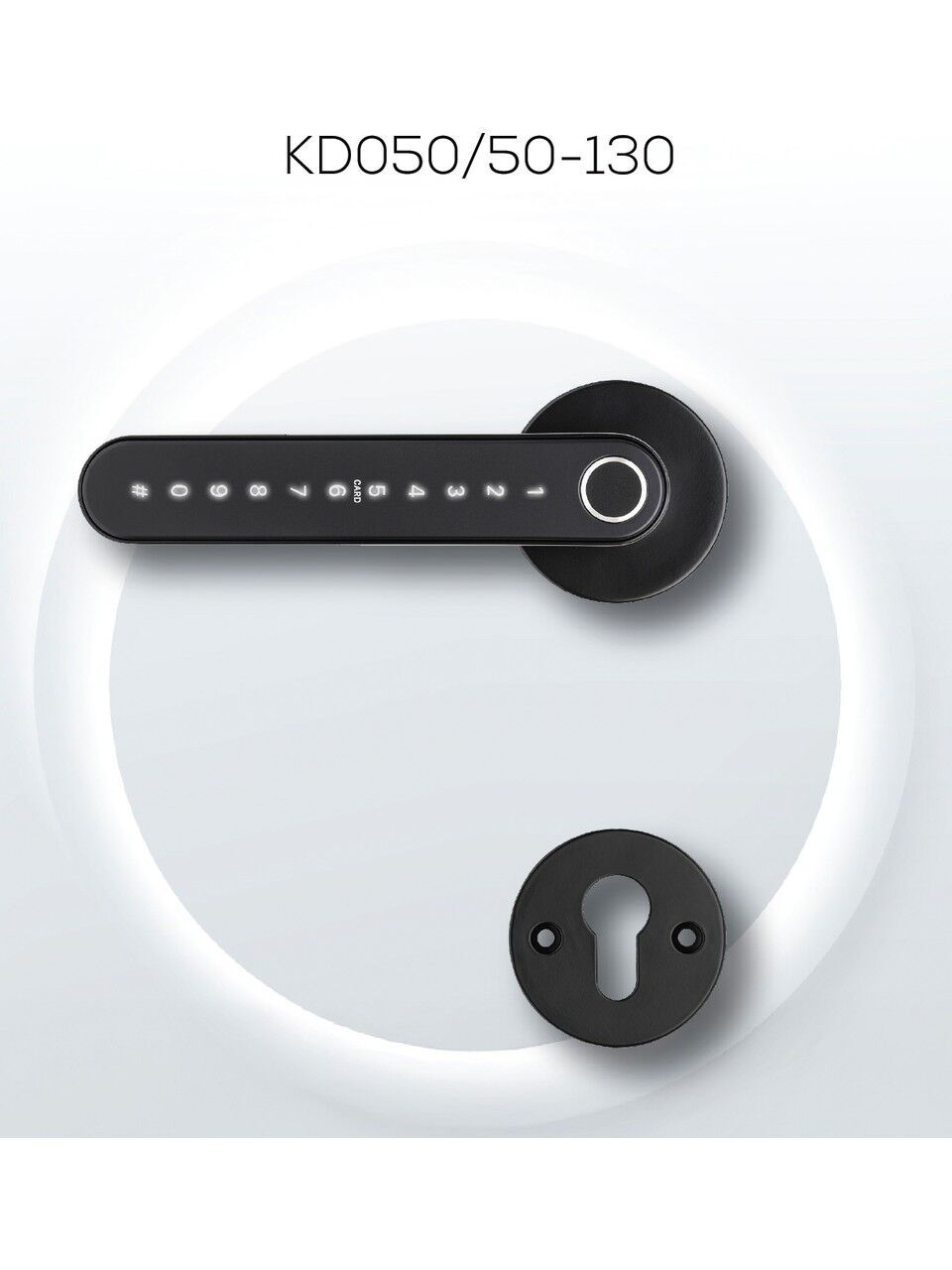 Kale KD05050/130 Elektronik Kapı Kolu – Şifreli & Kartlı & Parmak İzli Sistem