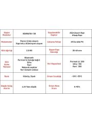 Kale KD05050/130 Elektronik Kapı Kolu – Şifreli & Kartlı & Parmak İzli Sistem
