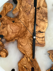 WoodUp Signature Duvar Saati – Beyaz