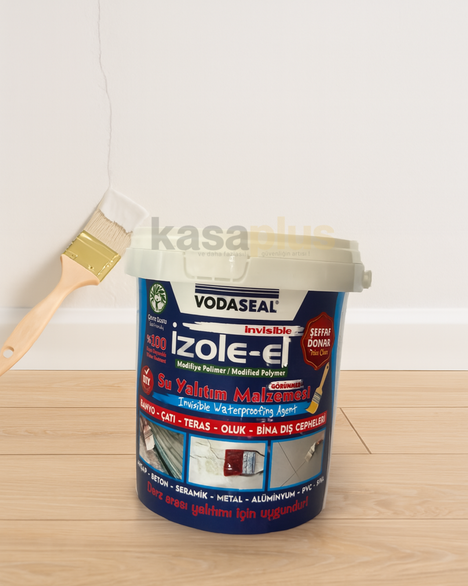 Vodaseal İzole Et 650 gr – Şeffaf Modifiye Polimer Su Yalıtım Malzemesi