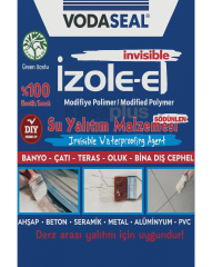 Vodaseal İzole Et 650 gr – Şeffaf Modifiye Polimer Su Yalıtım Malzemesi