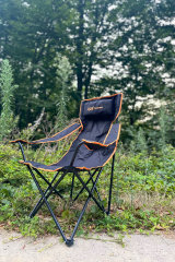 ROX Camping 153CAMP0315 Katlanır Siyah Kamp Sandalyesi – Konforlu & Dayanıklı Tasarım