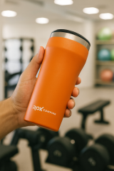 Rox Camping 0192 Kahve Termosu 0,48 L – Turuncu | Dayanıklı Kamp Termosu