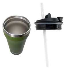 Rox Camping 0191 Kahve Termosu 0,48 L – Yeşil | Dayanıklı Kamp Termosu