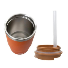 Rox Camping 0,48 LT Pipetli Kahve Termosu – Turuncu, Sızdırmaz, Vakumlu | Kasaplus