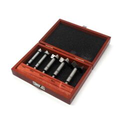 ROX WOOD Taş Menteşe Freze Uç Seti 5 Parça | 15-35 mm Ahşap Delme Uçları