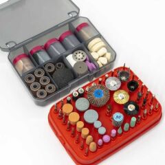 ROX WOOD Hobi Gravür Mini Aksesuar Seti 316 Parça | Dremel Uyumlu Komple Set