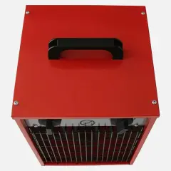 Worksıde Voltomat 3000W Termostatlı Şantiye Isıtıcısı | Metal Gövde, Fanlı ve Güvenli Isıtma