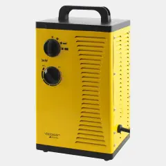 Worksıde Voltomat 3000W Şantiye Isıtıcısı | Güçlü Fanlı Metal Gövde Isıtıcı